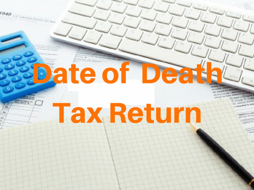 When to lodge a date of death tax return?